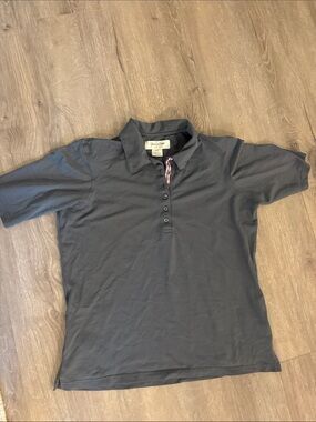 Grey Short Sleeve golf shirt